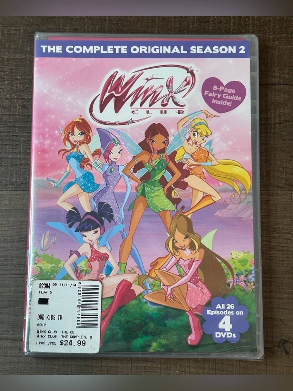 Winx Club Complete Original Season 2 DVD Brand New & Sealed